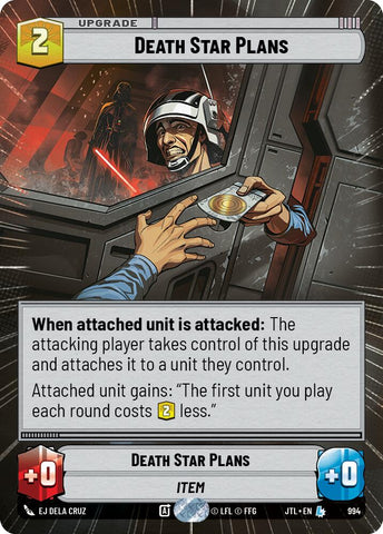 Death Star Plans (994) (Hyperspace Foil) (994) [Jump to Lightspeed] - The Mythic Store | 24h Order Processing