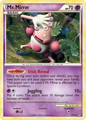 Mr. Mime (29/95) [HeartGold & SoulSilver: Call of Legends] - The Mythic Store | 24h Order Processing