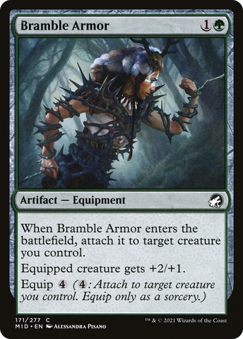 Bramble Armor [Innistrad: Midnight Hunt] - The Mythic Store | 24h Order Processing