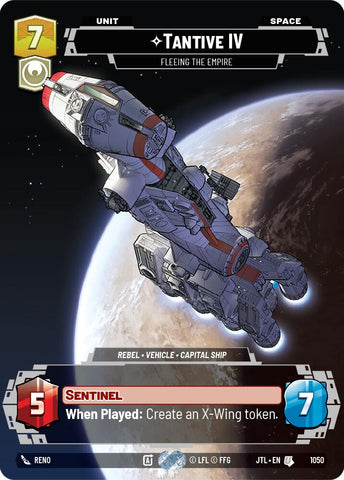Tantive IV - Fleeing the Empire (1050) (Prestige) (1050) [Jump to Lightspeed] - The Mythic Store | 24h Order Processing