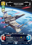 Blue Leader - Scarif Air Support (1062) (Prestige Foil) (1062) [Jump to Lightspeed] - The Mythic Store | 24h Order Processing