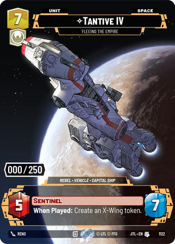 Tantive IV - Fleeing the Empire (1122) (Serialized) (1122) [Jump to Lightspeed] - The Mythic Store | 24h Order Processing