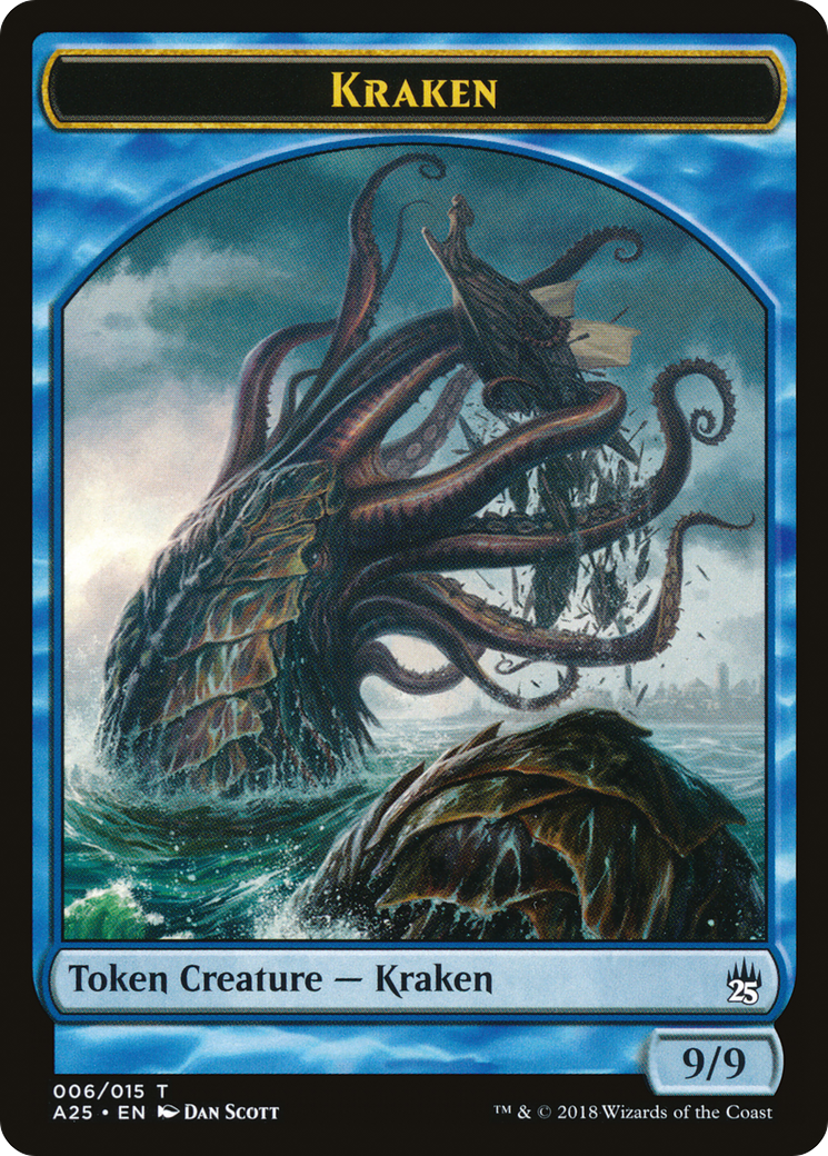 Kraken Token [Masters 25 Tokens] - The Mythic Store | 24h Order Processing