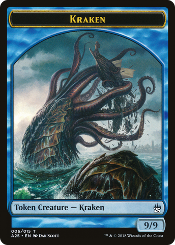 Kraken Token [Masters 25 Tokens] - The Mythic Store | 24h Order Processing