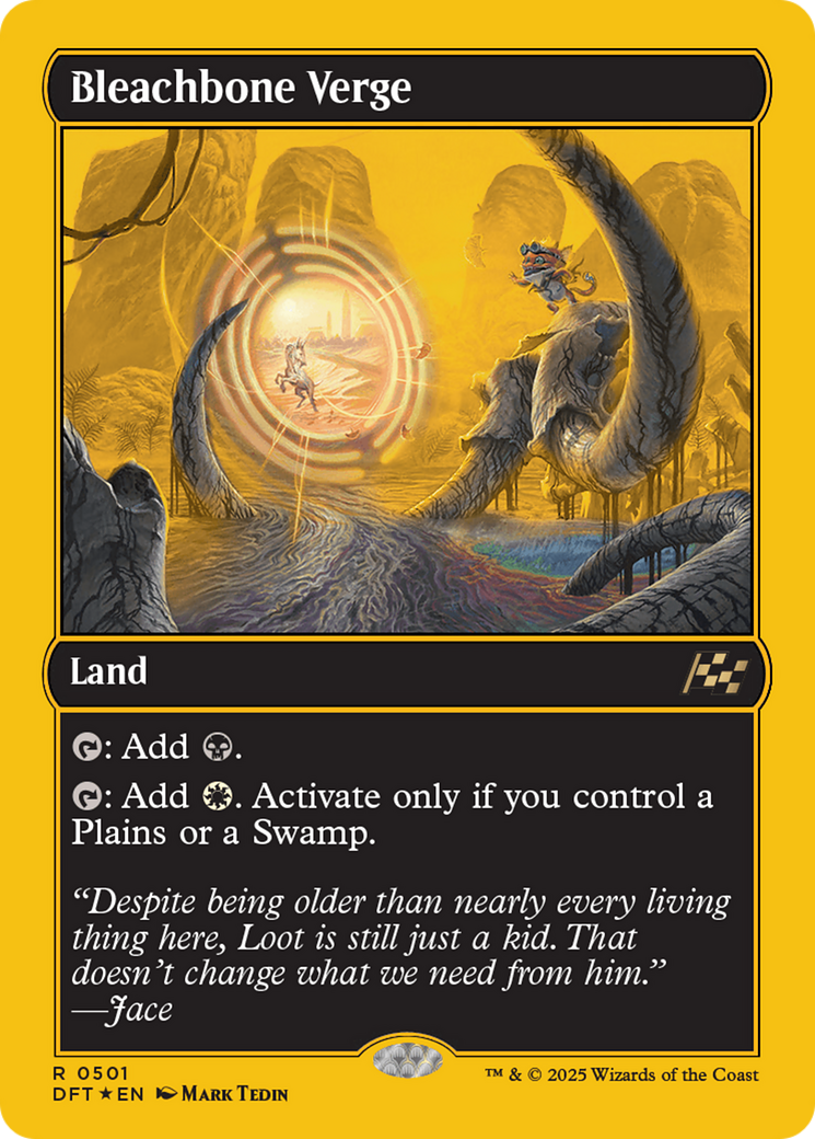 Bleachbone Verge (First-Place Foil) [Aetherdrift] - The Mythic Store | 24h Order Processing
