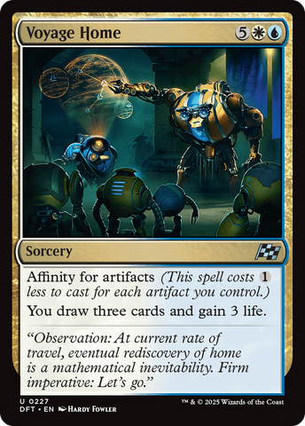 Voyage Home [Aetherdrift] - The Mythic Store | 24h Order Processing