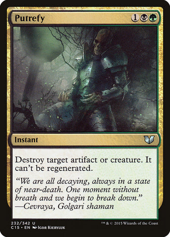Putrefy [Commander 2015] - The Mythic Store | 24h Order Processing