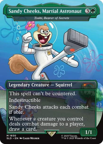 Sandy Cheeks, Martial Astronaut - Toski, Bearer of Secrets [Secret Lair Drop Series] - The Mythic Store | 24h Order Processing