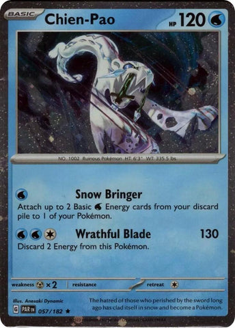 Chien-Pao (057/182) (Cosmos Holo) [Scarlet & Violet: Paradox Rift] - The Mythic Store | 24h Order Processing