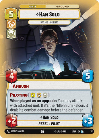 Han Solo - Has His Moments (37) (37) [Jump to Lightspeed: Weekly Play] - The Mythic Store | 24h Order Processing