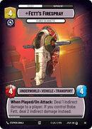 Fett's Firespray - Feared Silhouette (38) (38) [Jump to Lightspeed: Weekly Play] - The Mythic Store | 24h Order Processing
