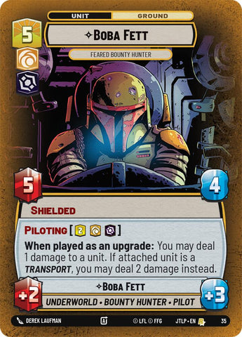 Boba Fett - Feared Bounty Hunter (35) (35) [Jump to Lightspeed: Weekly Play] - The Mythic Store | 24h Order Processing