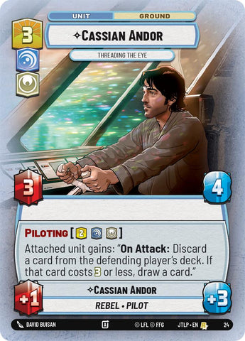 Cassian Andor - Threading the Eye (24) (24) [Jump to Lightspeed: Weekly Play] - The Mythic Store | 24h Order Processing