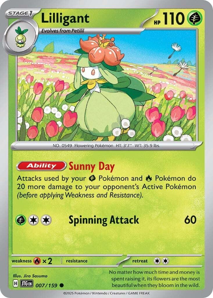 Lilligant (007/159) [Scarlet & Violet: Journey Together] - The Mythic Store | 24h Order Processing