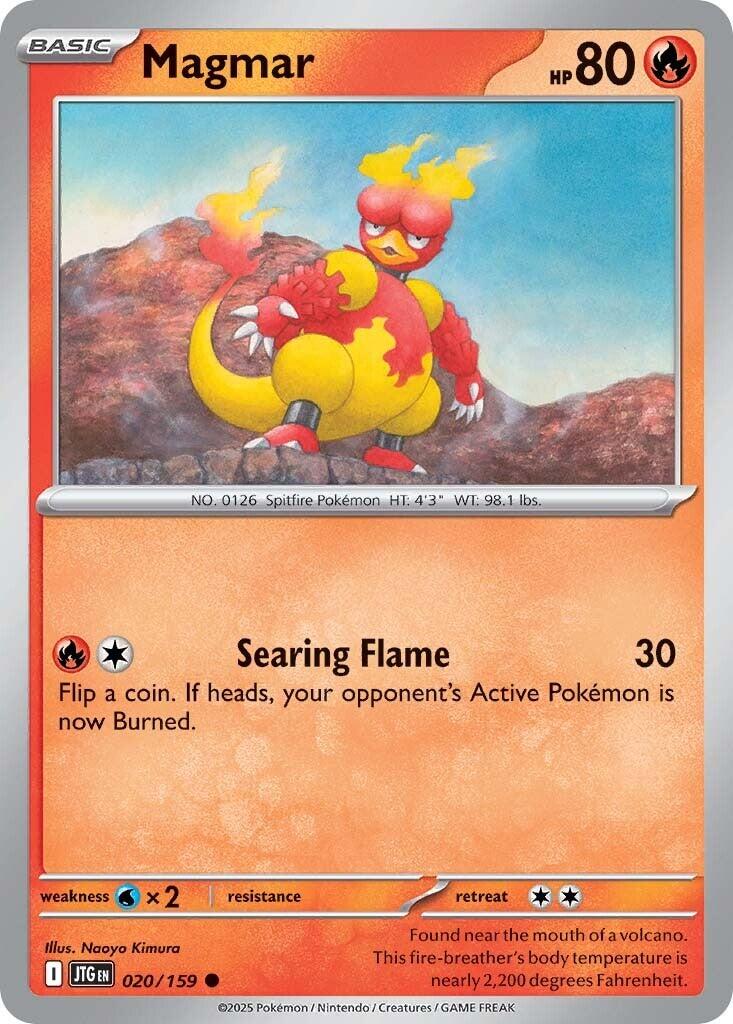 Magmar (020/159) [Scarlet & Violet: Journey Together] - The Mythic Store | 24h Order Processing
