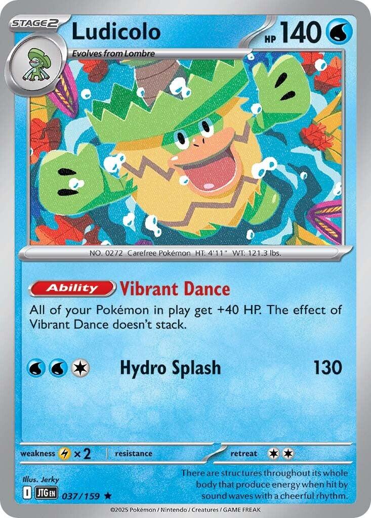 Ludicolo (037/159) [Scarlet & Violet: Journey Together] - The Mythic Store | 24h Order Processing