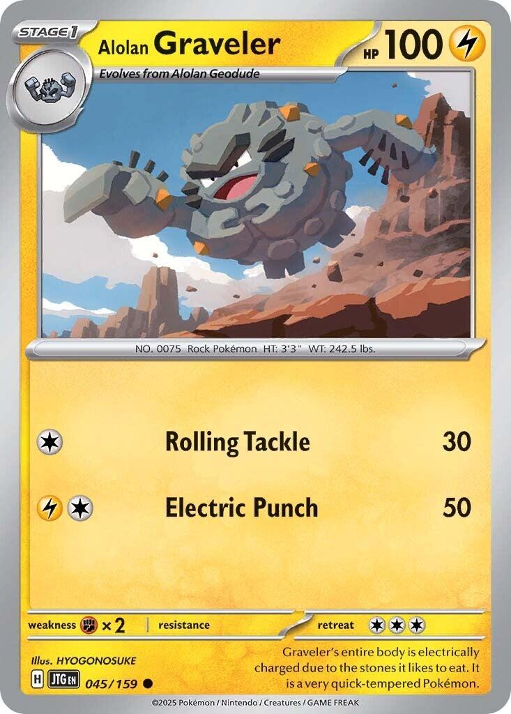 Alolan Graveler (045/159) [Scarlet & Violet: Journey Together] - The Mythic Store | 24h Order Processing