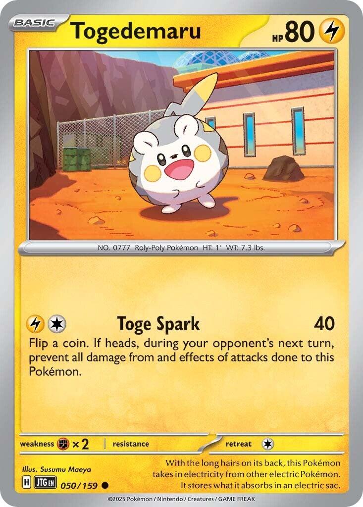 Togedemaru (050/159) [Scarlet & Violet: Journey Together] - The Mythic Store | 24h Order Processing