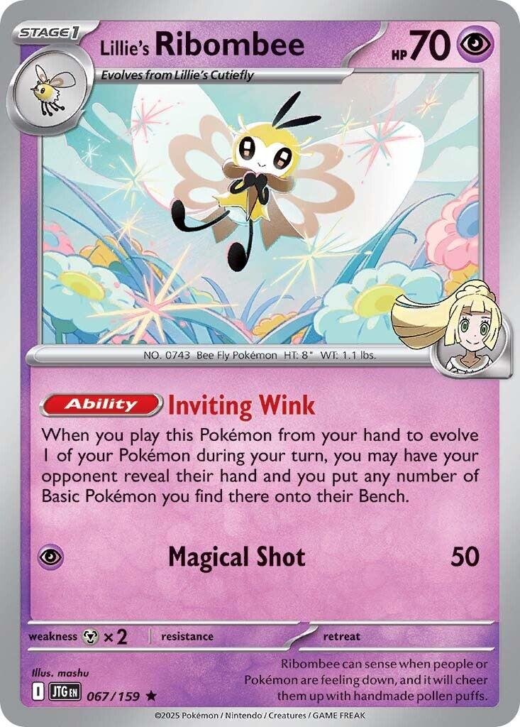 Lillie's Ribombee (067/159) [Scarlet & Violet: Journey Together] - The Mythic Store | 24h Order Processing