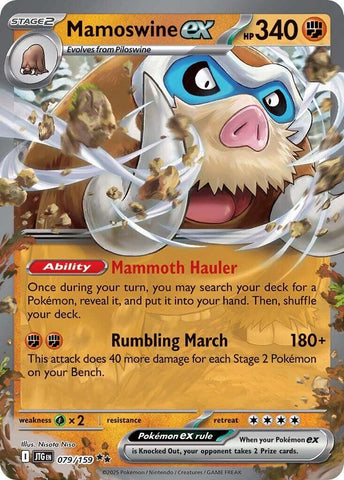 Mamoswine ex (079/159) [Scarlet & Violet: Journey Together] - The Mythic Store | 24h Order Processing
