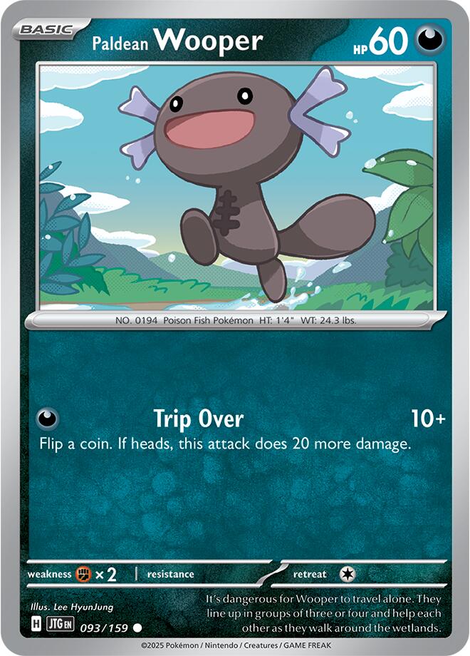 Paldean Wooper (093/159) [Scarlet & Violet: Journey Together] - The Mythic Store | 24h Order Processing