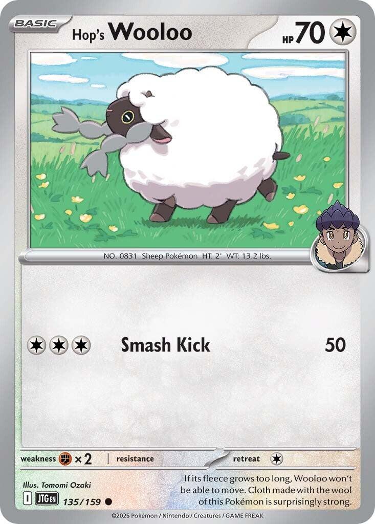 Hop's Wooloo (135/159) [Scarlet & Violet: Journey Together] - The Mythic Store | 24h Order Processing