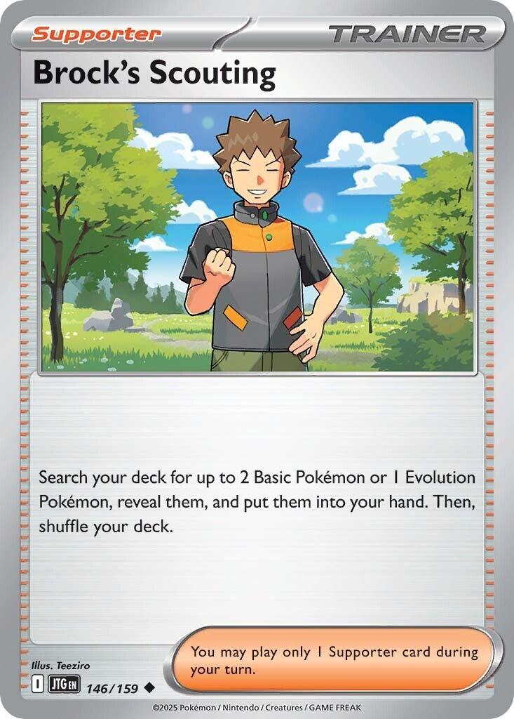 Brock's Scouting (146/159) [Scarlet & Violet: Journey Together] - The Mythic Store | 24h Order Processing