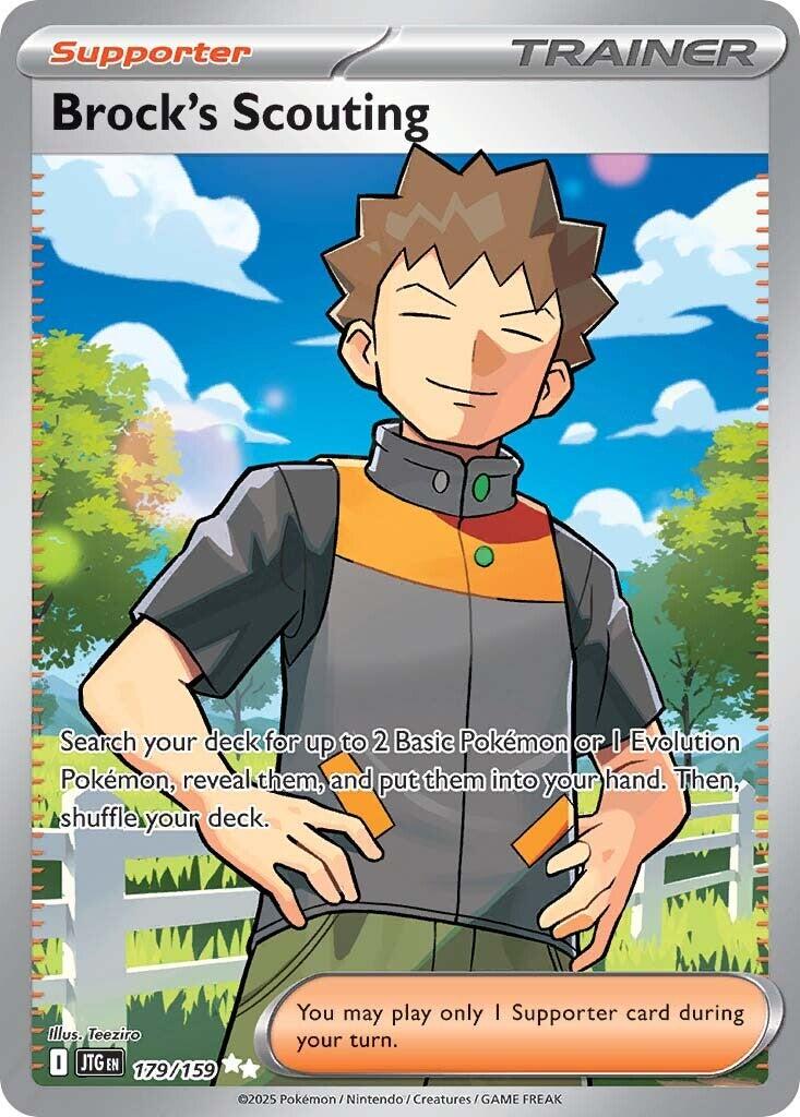 Brock's Scouting (179/159) [Scarlet & Violet: Journey Together] - The Mythic Store | 24h Order Processing