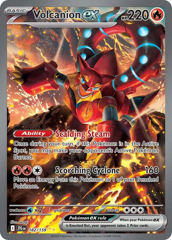 Volcanion ex (182/159) [Scarlet & Violet: Journey Together] - The Mythic Store | 24h Order Processing