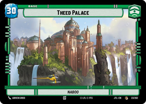 Theed Palace // X-Wing (023/262 // T02/T04) (023/2262 // T02/T04) [Jump to Lightspeed] - The Mythic Store | 24h Order Processing