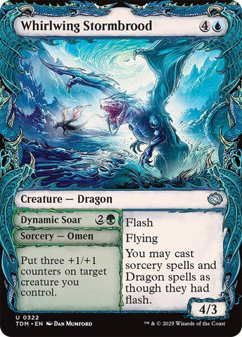 Whirlwing Stormbrood (Showcase) [Tarkir: Dragonstorm] - The Mythic Store | 24h Order Processing