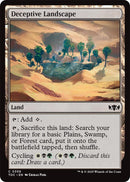 Deceptive Landscape [Tarkir: Dragonstorm Commander] - The Mythic Store | 24h Order Processing