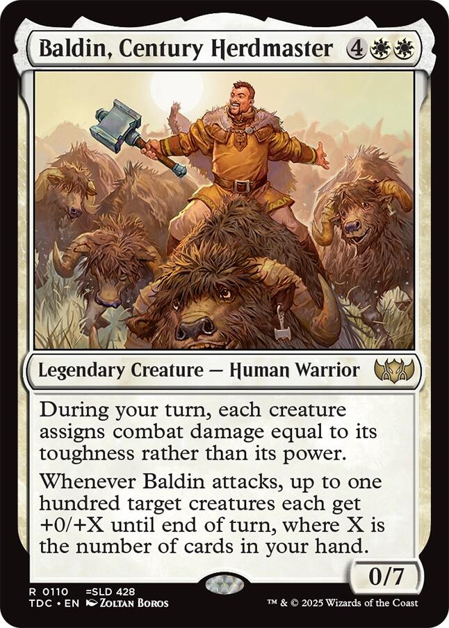 Baldin, Century Herdmaster [Tarkir: Dragonstorm Commander] - The Mythic Store | 24h Order Processing