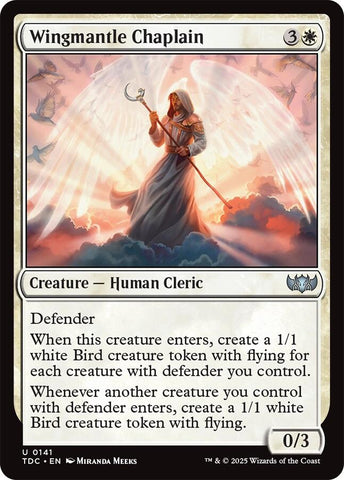 Wingmantle Chaplain [Tarkir: Dragonstorm Commander] - The Mythic Store | 24h Order Processing