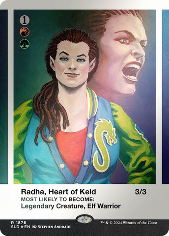 Radha, Heart of Keld (Rainbow Foil) [Secret Lair Drop Series] - The Mythic Store | 24h Order Processing