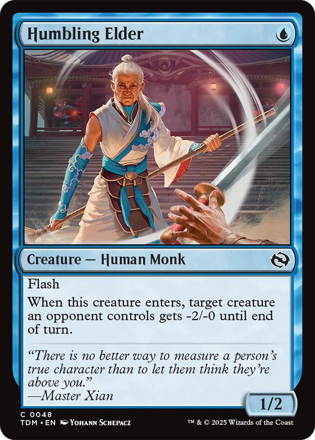 Humbling Elder [Tarkir: Dragonstorm] - The Mythic Store | 24h Order Processing