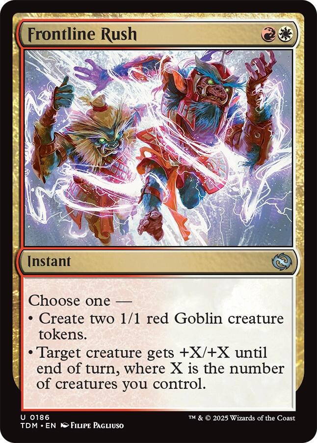 Frontline Rush [Tarkir: Dragonstorm] - The Mythic Store | 24h Order Processing