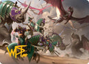 United Battlefront Art Card (5/54) (Gold-Stamped Signature) [Tarkir: Dragonstorm Art Series] - The Mythic Store | 24h Order Processing