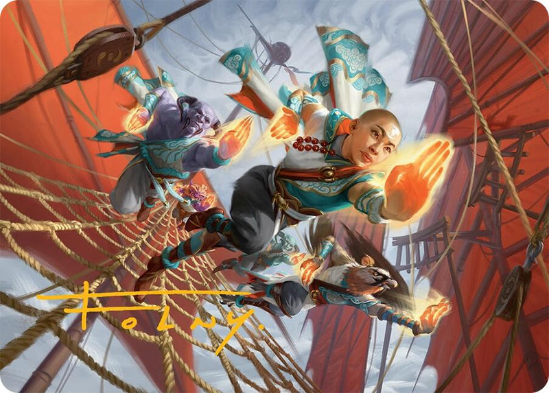 Aligned Heart Art Card (52/54) (Gold-Stamped Signature) [Tarkir: Dragonstorm Art Series] - The Mythic Store | 24h Order Processing