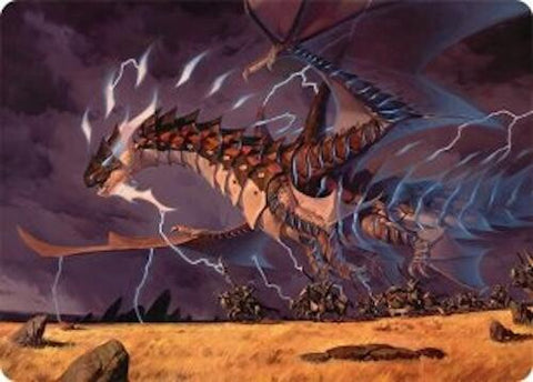 Neriv, Heart of the Storm Art Card (25/54) [Tarkir: Dragonstorm Art Series] - The Mythic Store | 24h Order Processing