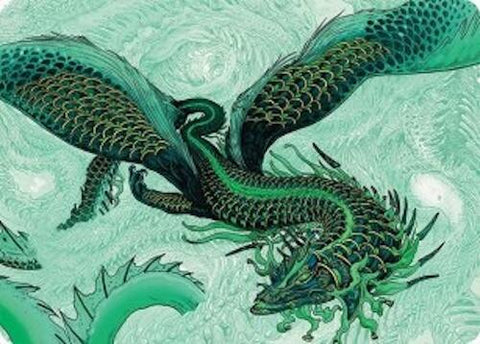 Teval, Arbiter of Virtue Art Card (38/54) [Tarkir: Dragonstorm Art Series] - The Mythic Store | 24h Order Processing