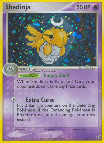 Shedinja (14/107) [EX: Deoxys] - The Mythic Store | 24h Order Processing
