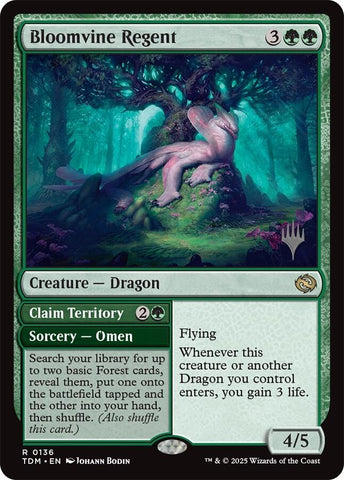 Bloomvine Regent [Tarkir: Dragonstorm Promos] - The Mythic Store | 24h Order Processing