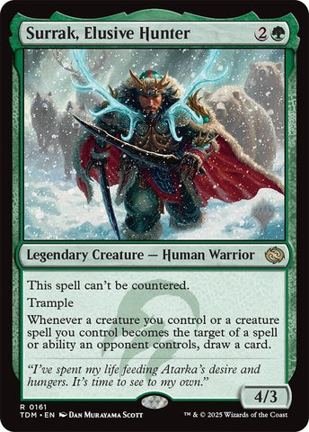 Surrak, Elusive Hunter [Tarkir: Dragonstorm Promos] - The Mythic Store | 24h Order Processing