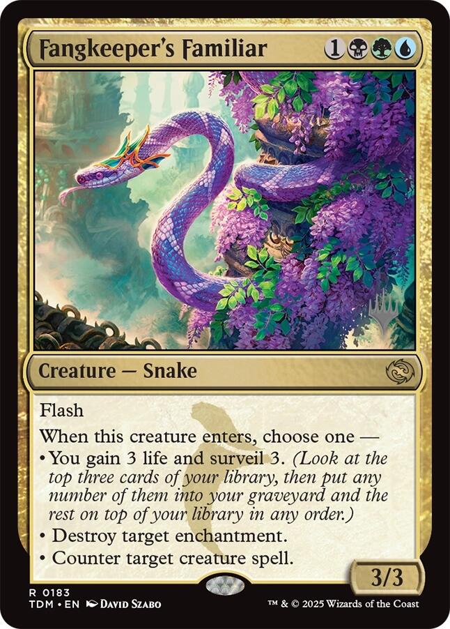 Fangkeeper's Familiar [Tarkir: Dragonstorm Promos] - The Mythic Store | 24h Order Processing