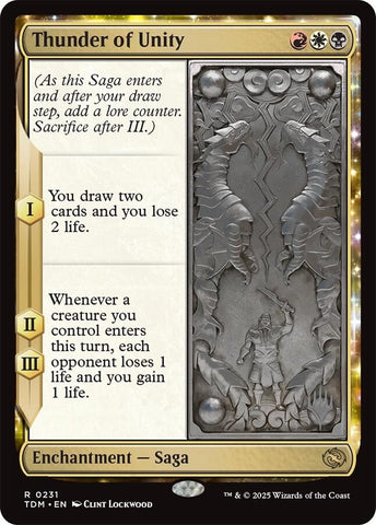 Thunder of Unity [Tarkir: Dragonstorm Promos] - The Mythic Store | 24h Order Processing