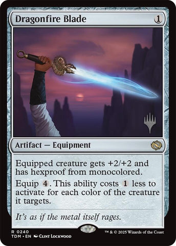 Dragonfire Blade [Tarkir: Dragonstorm Promos] - The Mythic Store | 24h Order Processing