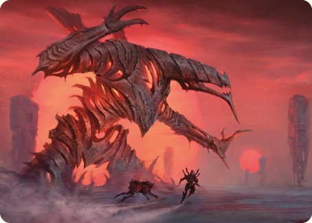 Red Sun's Zenith Art Card [Phyrexia: All Will Be One Art Series] - The Mythic Store | 24h Order Processing