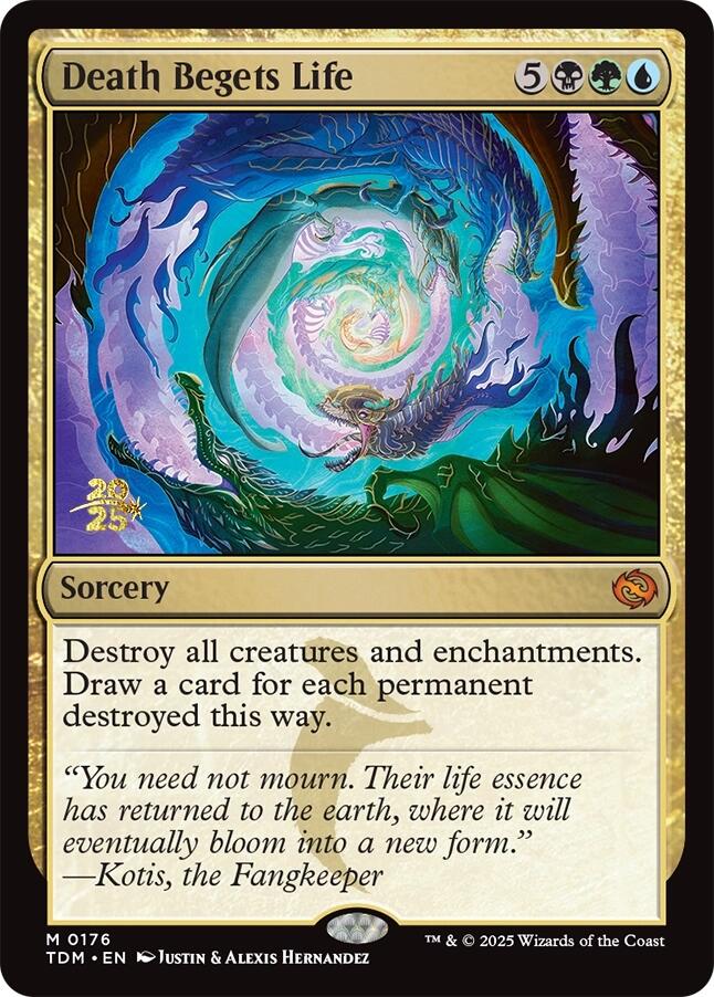 Death Begets Life [Tarkir: Dragonstorm Prerelease Promos] - The Mythic Store | 24h Order Processing