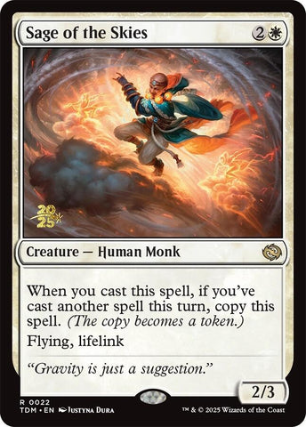 Sage of the Skies [Tarkir: Dragonstorm Prerelease Promos] - The Mythic Store | 24h Order Processing